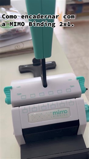 Encadernação na MIMO: Aprenda com Três Furos