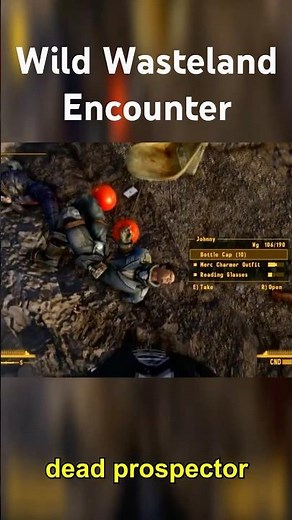 Johnny Five Aces Wild Wasteland Encounter #falloutnewvegas