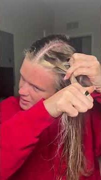 Dutch braid tutorial!!!!!!🩵🤭
