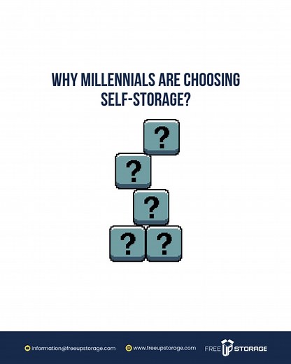 Millennials are living differently - working remotely, traveling more, and embracing minimalism. But less space doesn’t mean less storage! Self-storage gives you the flexibility to live life on your terms, whether you’re between apartments, storing seasonal gear, or making room for a home office. Flexible leases. Online rentals. Modern, secure facilities. That’s why more millennials choose FreeUp Storage. | FreeUp Storage Tyler
