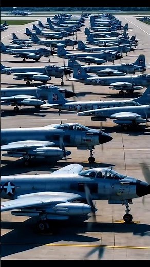 **“The World’s Largest Airplane Graveyard – Where Thousands of Jets Rest Forever!” ✈️🌵#facts