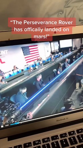 Perseverance Rover Lands on Mars