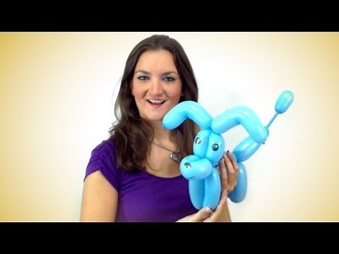 Easy DOG Balloon Animal Tutorial - Learn Balloon Animals with Holly!