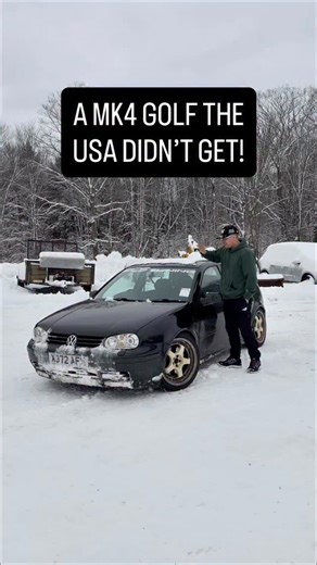 Brett | Mr. Grease on Instagram: "“Uhh we Got the Mk4 R32” Guys I know. This is not a mk4 R32. This is a 2000 Volkswagen Golf V6 4Motion. The R32 and this share some similarities, that it’s a Vr6 and 4motion but that’s about it. It’s also slower, but cheaper than an r32 You can call this a poor mans R32 or R28, but we in the United States did not get THIS specific car. I just got way too many comments about it lol #vw #mk4 #mk4r32 #vr6 #mk4golf"