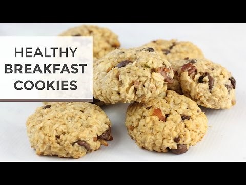 BREAKFAST COOKIES | healthy almond joy breakfast cookie recipe