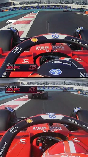 749K views · 11K reactions | History makers 朗 Charles and Arthur Leclerc make history by being the first siblings to driver for the same team in an F1 session ❤️️ #F1 #Formula1 #AbuDhabiGP | F1 | Facebook
