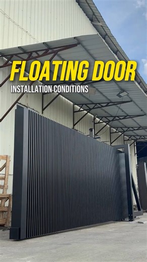 High-end customized suspended trackless translation automatic gate#driveway #aluminium #aluminumgate#slidinggate #sliding #smartlock #smarthome | SinoWell Gate