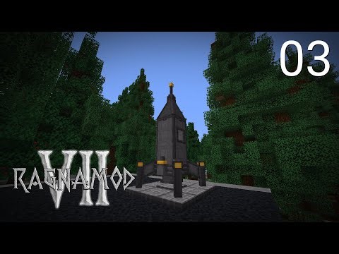 Ragnamod VII SMP #03 - Create, RFTools et la Lune!