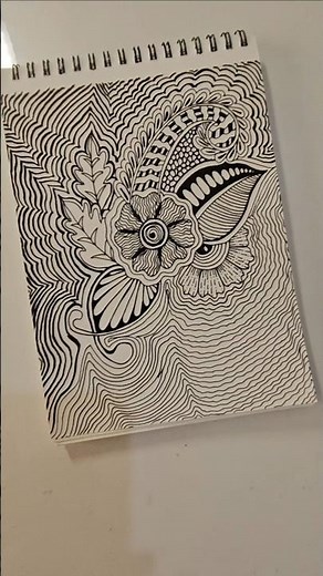 Day 5 - Easy Doodle Art Tutorial #doodle​ #doodleart​ #easy​ #drawing​ #art​ #zentangle​ #zen​ #yt
