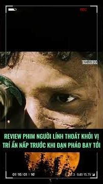 A lightning-fast retreat saved the soldier a split second of danger.