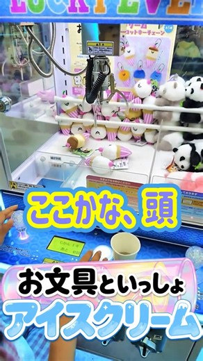 [Crane Game] Obungu to Issho Ice Cream Mascot Keychain (Everyday Tama no Kuni)