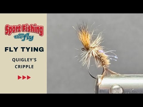 FLY TYING: QUIGLEY'S CRIPPLE EMERGER