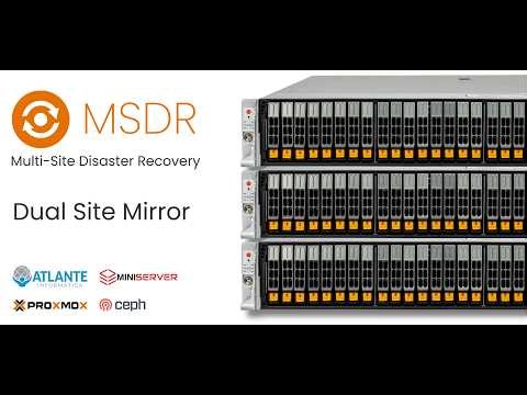 Multi-Site Disaster Recovery - MSDR (English Demo)