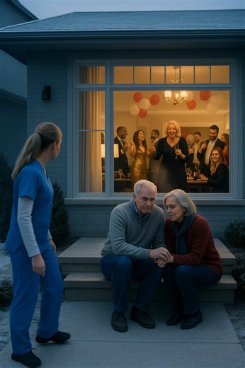 When I Discovered My Parents Waiting In The Cold Outside My House, While My In-Laws Enjoyed Themselves Inside, I Knew I Had To Act—And What Followed Turned The Situation Upside Down. When I found my parents shivering on my porch while my in-laws laughed inside my bright, warm living room, I knew I had to act—and what happened next flipped everything. They mistook my quiet for weakness. They were wrong. I never thought coming home from a twelve-hour shift would feel like stepping into enemy groun