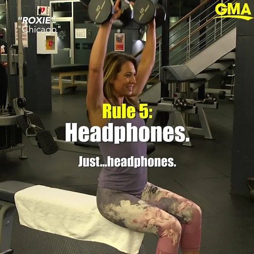 Ginger Zee learns 5 rules when it comes to gym etiquette. https://gma.abc/32hJMrB | Good Morning America