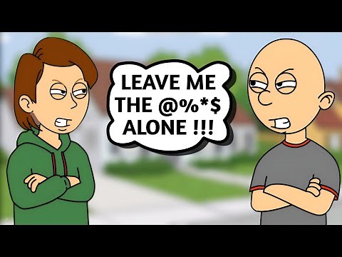 Classic Caillou Uses a Bad Word/Grounded
