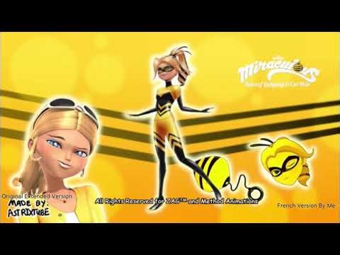 Miraculous Ladybug: Queen Bee Transformation Extended Version (With French Lyrics)