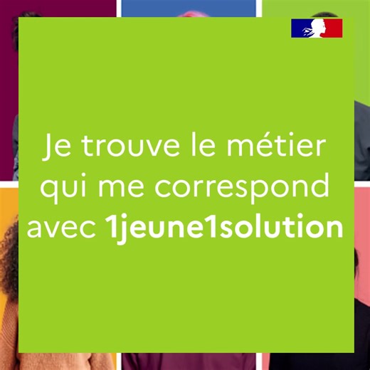 ✅ Trouvez le métier qui vous correspond vraiment ! Nous cherchons pour vous des métiers en fonction de vos centres d'intérêt. Rendez-vous sur : https://swll.to/R6lC8DV #1jeune1solution #métiers | Ministère du Travail