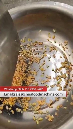 Stainless Steel Papaya Dicing Machine For Cube Cutting
