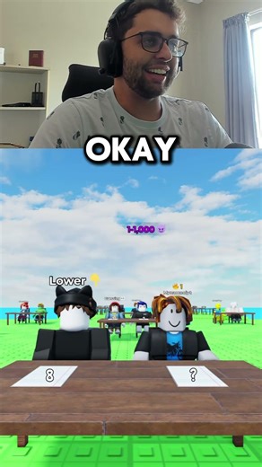 Cheating In Guess My Number Roblox.. #roblox