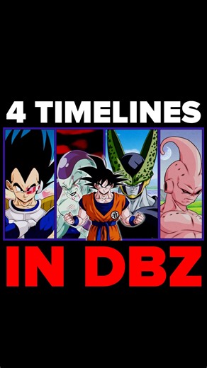 Vyuk on Instagram: "Dragon Ball Z: All 4 Crazy Timelines 😼"