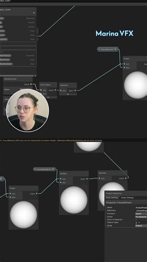 Fresnel Fix for Two-Sided Shaders — Quick Tip #Shorts #MarinaVFX #gamedev #vfxshorts