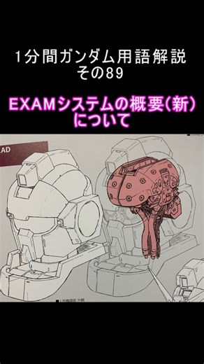 1分間ガンダム用語解説 その89『EXAMシステムの概要(新)について』
