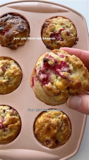 Raspberry and white chocolate muffins.. the perfect grab and go snack