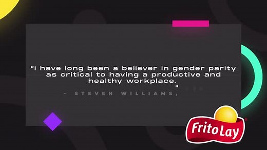 2.8K views · 41 reactions | We at Frito-Lay are actively working toward gender parity in management roles by 2025, but we can't do it alone. By increasing female representation in leadership roles and forming teams with diverse backgrounds, we are able to stay focused on finding innovative ways to reach valued customers and spread more smiles with every bite. | Frito-Lay | Facebook