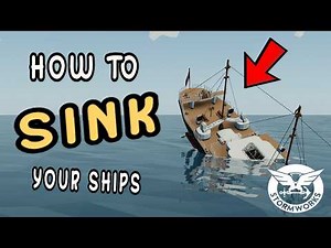 How to SINK YOUR SHIPS with 4 simple Tricks (Stormworks Build and Rescue)