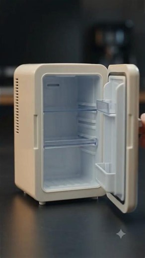 🧊 Mini Fridge Unboxing & Setup! 😍 Plug It In & Watch It Cool! #shorts