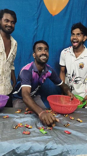 Amazing collect unlimited chocolate funny family challenge ✅#shorts #games #challenge #trending 🤣🤣 | Cherryonchallenge