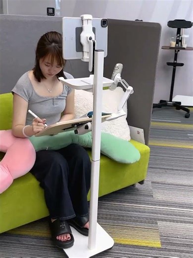 The Ultimate Multi-Device Mobile Stand | Work Anywhere, Any Height! 💻📱