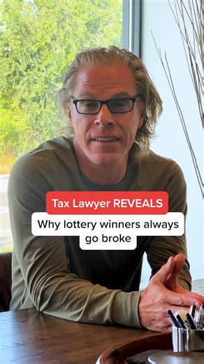 Think winning the lottery solves all your problems? 🎰 Without planning for taxes, your dream win can turn into a financial nightmare. #LawOfficesJordanFWilcox #ExpertTaxAttorney #TaxLawyer #LotteryWinner #TaxTips