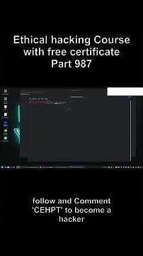 Ethical Hacking & Cyber Security Course in Tamil @karthi_the_hacker | Part 987