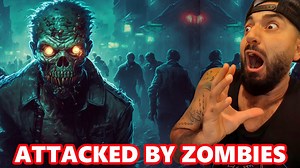 Surviving A Zombie Attack At My Haunted Abandoned House! | Moe Sargi