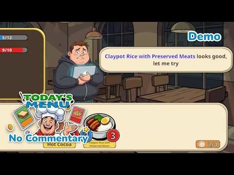 Today's Menu | Demo | No Commentary