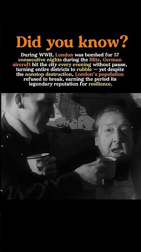 The Nonstop Blitz That Tried to Break London #ww2