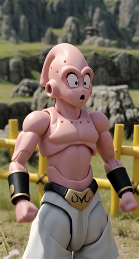 reply to the evil kid buu #dragonball #goku #shorts