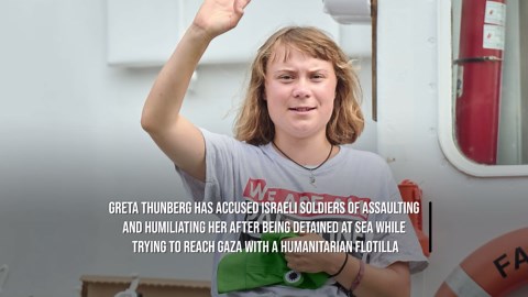 Greta Thunberg Accuses Israeli Troops of Abuse After Detention at Sea