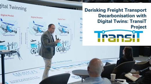 Derisking Freight Transport Decarbonisation with Digital Twins: TransiT Project | TransiT Digital Twinning for Transport Decarbonisation