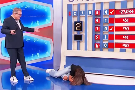 “The Price Is Right” contestant collapses to the floor after winning a car