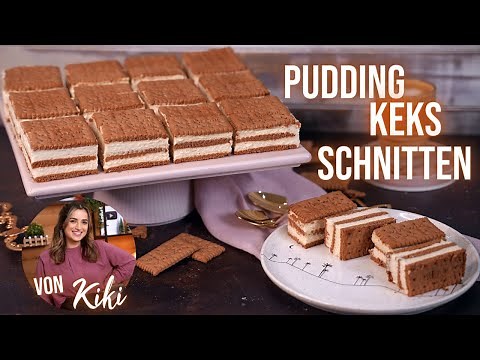 Keks Pudding Schnitten: Einfaches und leckeres Dessert für alle I Ramadan mit Kiki