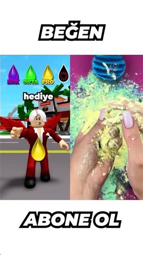 Roblox'ta Bacon'ın 3 Farklı Kan Rengi Var! 🩸🫨 #shorts