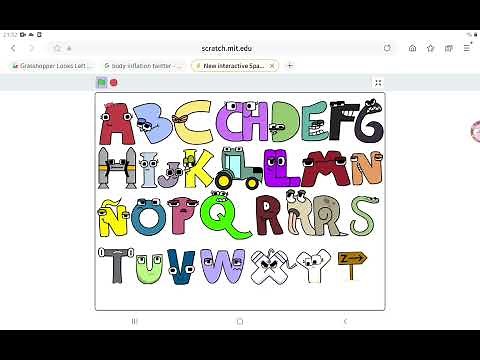 New interactive Spanish Alphabet Lore
