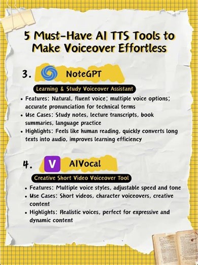 5 must-have #tts #aitools to make #voiceover effortless