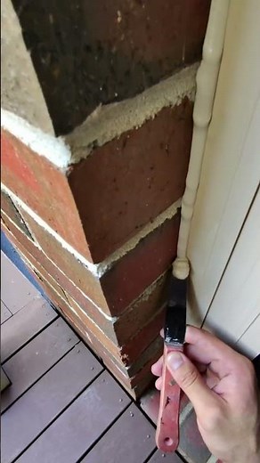 Caulking for external windows and door frames