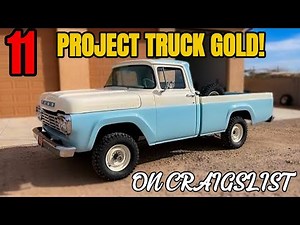 Hidden Craigslist Gold: 11 Project Trucks You Can Restore!