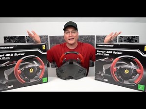 Ferrari 458 Spider Racing Wheel Detailed Review & GIVEAWAY!!