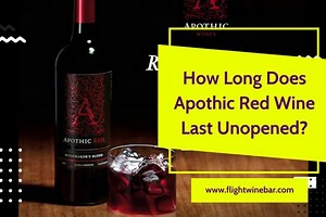 How Long Does Apothic Red Wine Last Unopened?